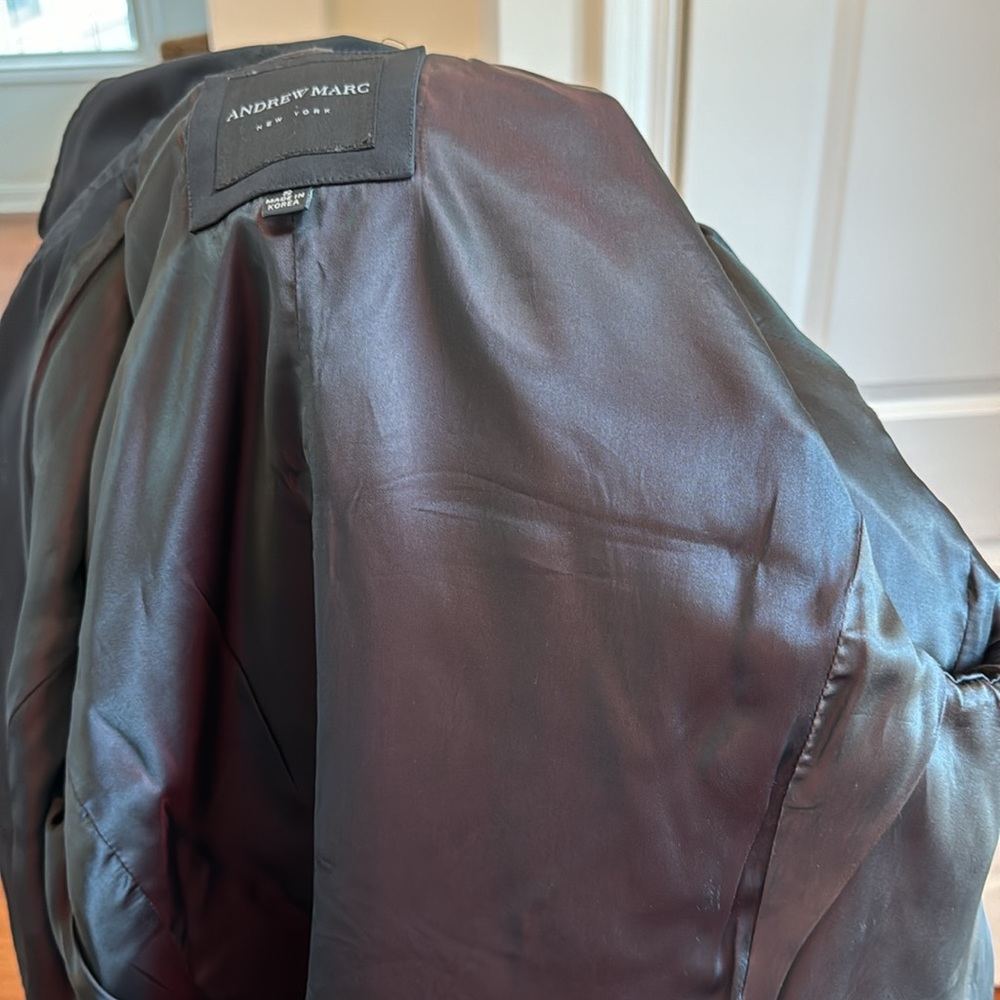 Andrew Marc Polyester Coat With Satin Lined Insid… - image 3